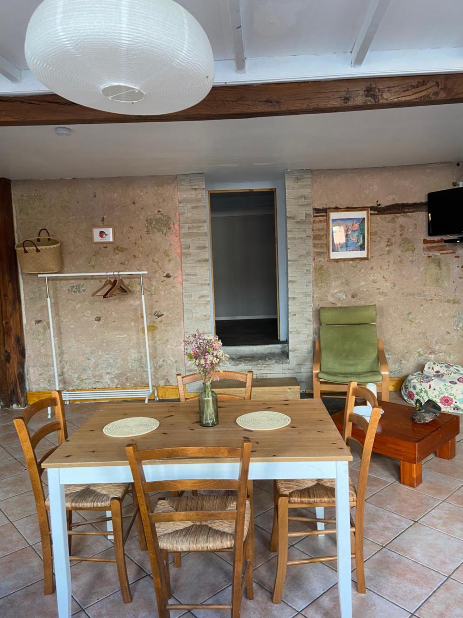Appartement 3 Pieces Rdc Plein Centre Ville Marciac Kültér fotó